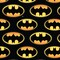 Licensed DC Comics Batman Logo Directional Fleece Fabric by the Yard